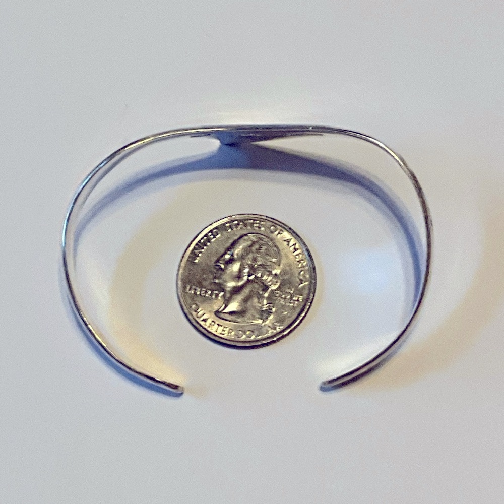 Sterling Silver Cuff Bracelet - Picture 6 of 7